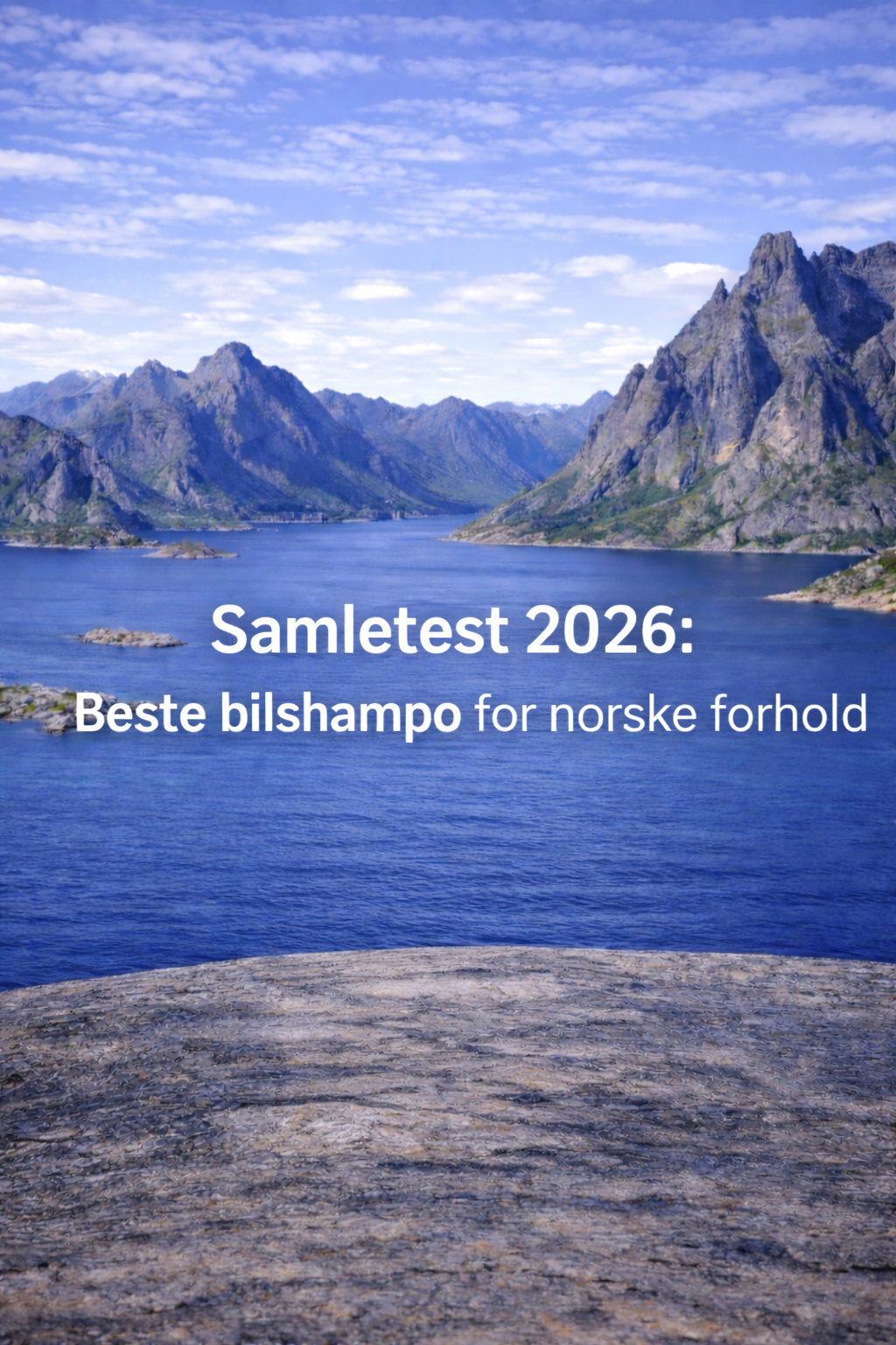 Beste bilshampo 2026: samletest for norske forhold
