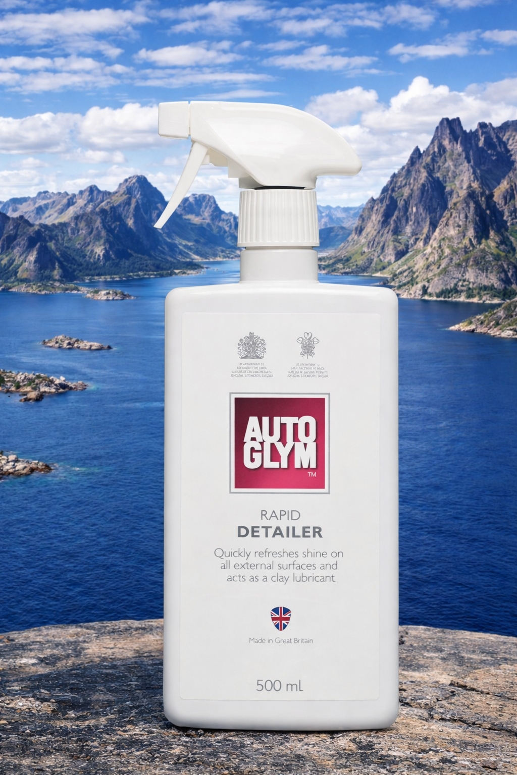 Autoglym Rapid Detailer 500 ml – rask glans og beskyttelse inspirert av Lofoten