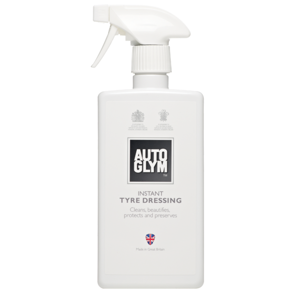 Autoglym Instant Tyre Dressing dekkspray 500 ml for rene, mørke og beskyttede bildekk