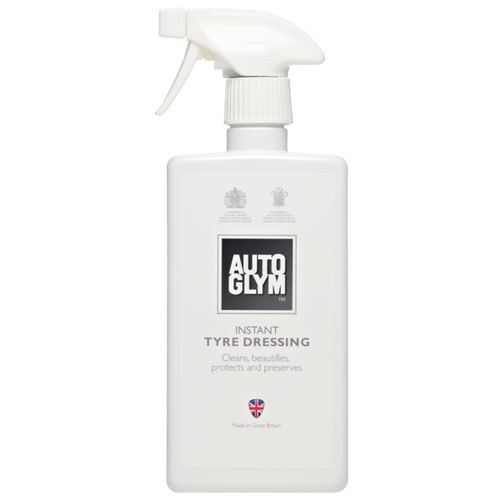 Autoglym Instant Tyre Dressing dekkspray 500 ml for rene, mørke og beskyttede bildekk