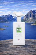 Autoglym Interior Shampoo 500 ml – effektiv interiørrens for bil med norsk Lofoten-bakgrunn